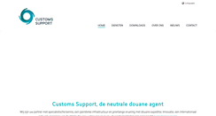 Desktop Screenshot of customssupport.nl